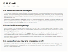 Tablet Screenshot of kroski.net